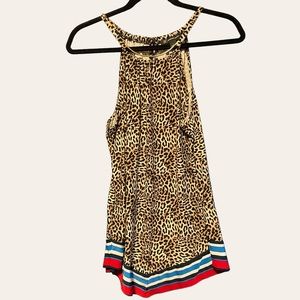 NEW w/o tags International Concepts leopard Tank size Large